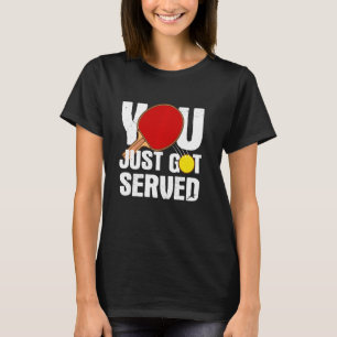 Funny Table Tennis For Men Women Ping Pong Player T-Shirt