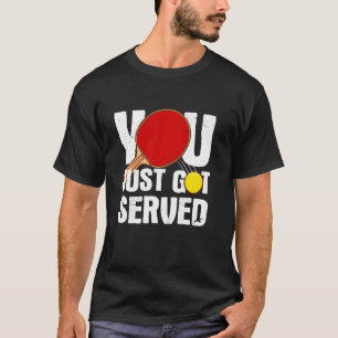 Funny Table Tennis For Men Women Ping Pong Player T-Shirt