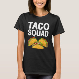 Funny Taco Design For Men Women Kids Mexican Food T-Shirt