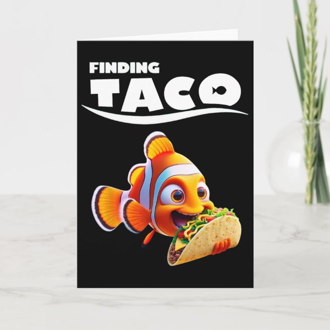 Funny Taco Lover Cinco De Mayo Mexican1  Card (Front)