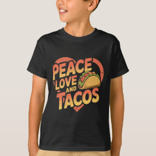 Funny Taco Mexican Food Lover Cinco De Mayo Jm Pea T-Shirt