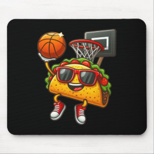 Funny Taco Playing Sketll Mexican Cinco De Mayo Ki Mouse Pad
