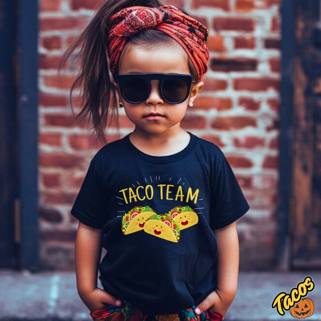 Funny Taco Squad,Funny Halloween Food T-Shirt (Creator Uploaded)