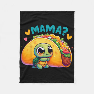 Funny Taco Tequila Mama Cinco De Mayo  Fleece Blanket