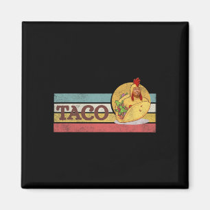 Funny Taco Trump Always Chickens Out T.a.c.o _3  Magnet
