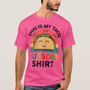 Funny Taco-Tuesday Taco Twosday Toddler Mexican T-Shirt