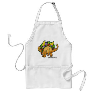 Funny TACOSAURUS custom aprons