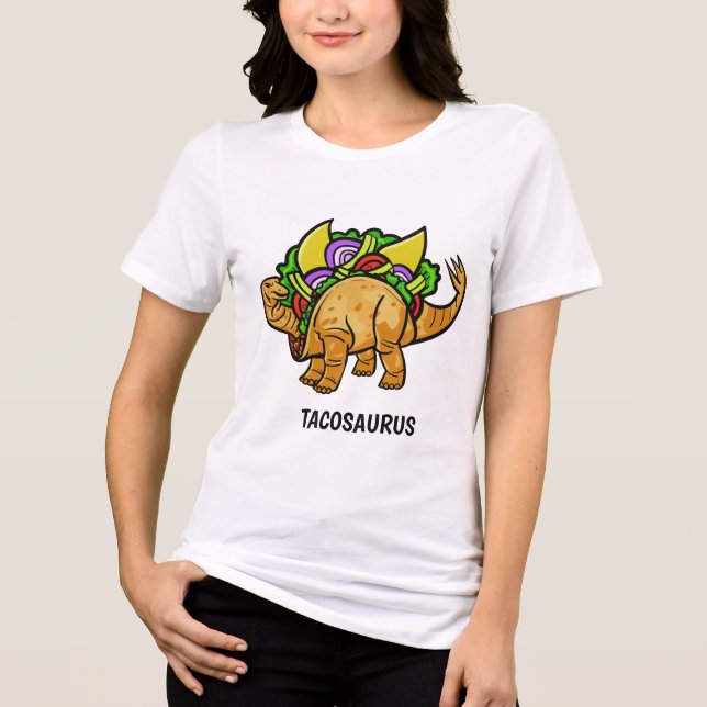 Funny TACOSAURUS custom shirts & jackets (Front)