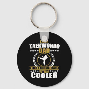Funny Tae Kwon Do Fighter Dad Taekwondo For Men Ko Key Ring