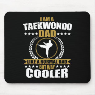 Funny Tae Kwon Do Fighter Dad Taekwondo For Men Ko Mouse Pad