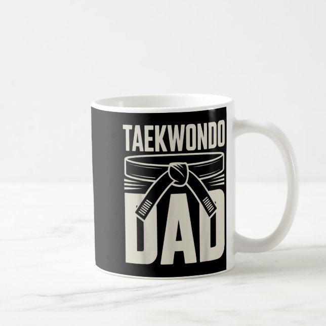 Funny Taekwondo Dad Coffee Mug (Right)