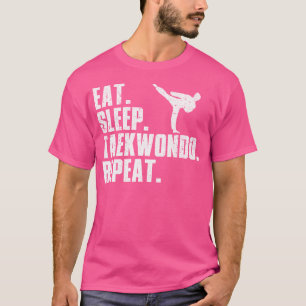 Funny Taekwondo For Boys Girls Tae Kwon Do Fighter T-Shirt