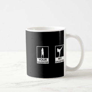 Funny Taekwondo Mum Dad Martial Arts Karate-girls  Coffee Mug