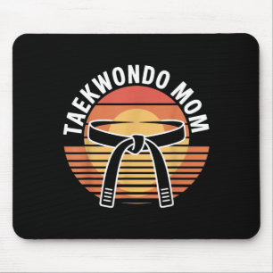 Funny Taekwondo Mum Mouse Pad