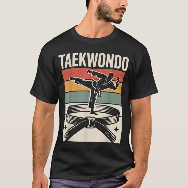 Funny Taekwondo T-Shirt (Front)