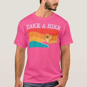 Funny Take A Hike Pekingese Graphic Hiking T-Shirt