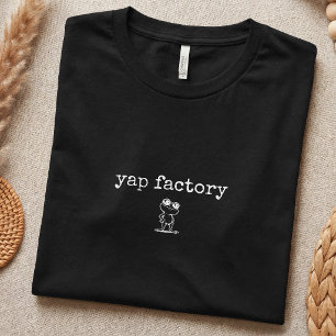 Funny Talkative Yap Humour Simple T-Shirt