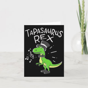 Funny Tap Dancing Gifts For Tap Dancers Dancing Di Card