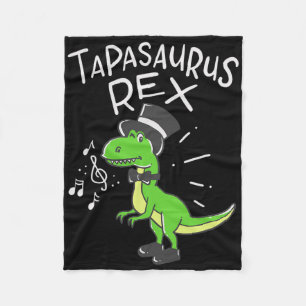 Funny Tap Dancing Gifts For Tap Dancers Dancing Di Fleece Blanket