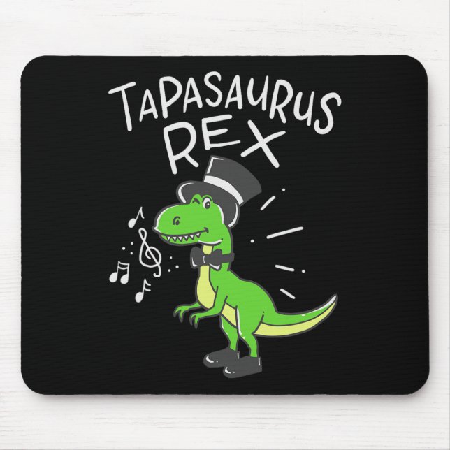 Funny Tap Dancing Gifts For Tap Dancers Dancing Di Mouse Pad (Front)