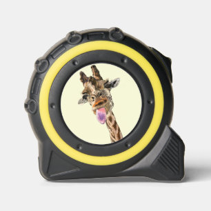 Funny Tape Measure with Playful Giraffe 1