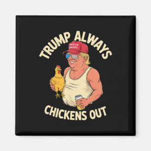 Funny Tariff Daddy Meme Shirt Taco Trump Always Ch Magnet