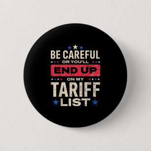 Funny Tariffs Meme Usa Pride 6 Cm Round Badge