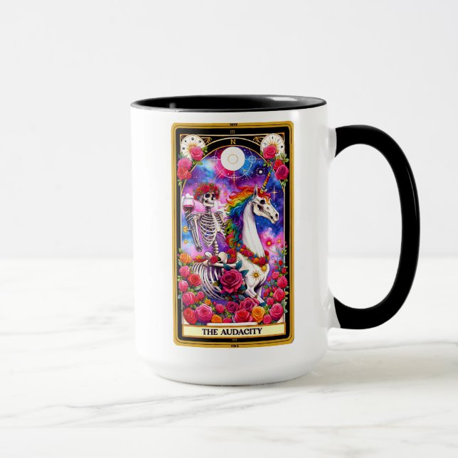 Funny Tarot Card/The Audacity Mug (Right)