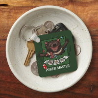 Funny Tasmanian Devil Poker Master Cards Cartoon