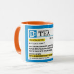 Funny Tea Prescription Combo Mug<br><div class="desc">Thank you for visiting The Lioness Den Store here on Zazzle: https://www.zazzle.com/store/thelionessden?rf=238075354556699339 And Thank you for your Purchase. Stop by anytime for new custom made products :) The Lioness Den Store: I can take your requests to create for you custom made art, words and images to place onto all of...</div>