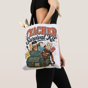 Funny Teacher Appreciation Gift Tote Bag