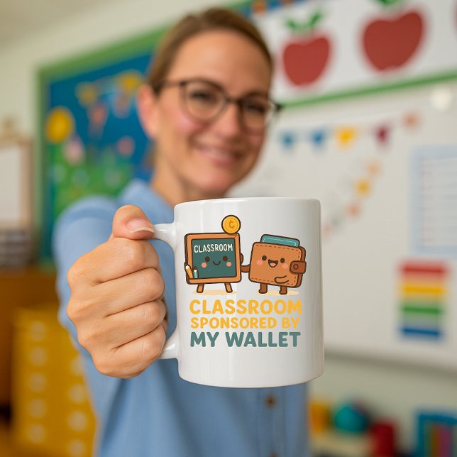 Funny Teacher Coffee Cup; Empowering Teacher Mug (Creator Uploaded)