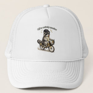Funny Teacher Gift Racoon Appreciation Trucker Hat
