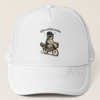 Funny Teacher Gift Racoon Appreciation Trucker Hat