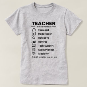 Funny Teacher Jobs T-Shirt