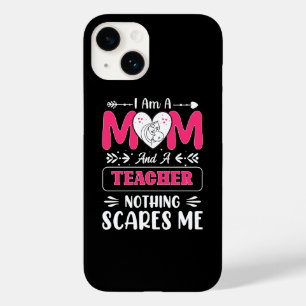 Funny Teacher Mum, Teacher Mum Funny Case-Mate iPhone 14 Case