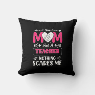 Funny Teacher Mum, Teacher Mum Funny Cushion