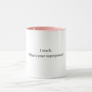 Funny teacher quote mug