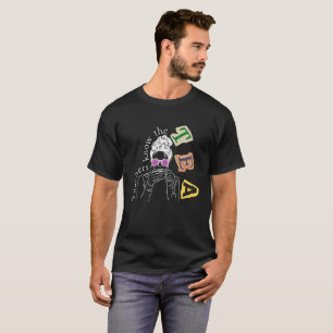 Funny Teachers Quote - Teachers Know The Tea T-Shirt