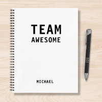 Funny Team Personalised Notes Office Meeting