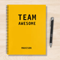 Funny Team Personalised Notes Office Meeting