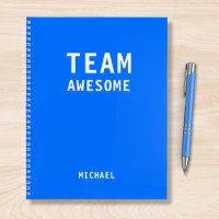 Funny Team Personalised Notes Office Meeting