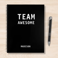 Funny Team Personalised Notes Office Meeting