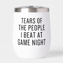 Funny Tears of The People I Beat at Game Night