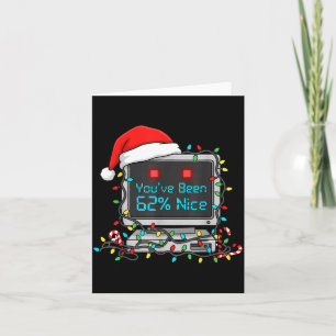 Funny Tech Christmas Geek Ai Holiday Humor Nerd Sh Card