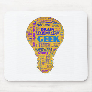 Funny Tech Humor Geek - Coders Gift Mouse Pad