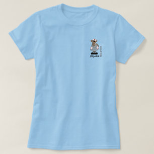 Funny Teddy Bear Design Custom Nurse T-Shirts