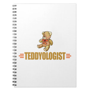 Funny Teddy Bear Spiral Notebook