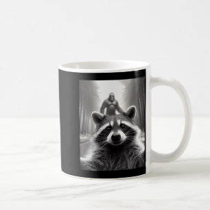 Funny Tee Ed Raccoon Selfie Bigfoot Gift Mens Wome Coffee Mug