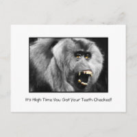 Funny Teeth Dental Checkup Appointment Reminder